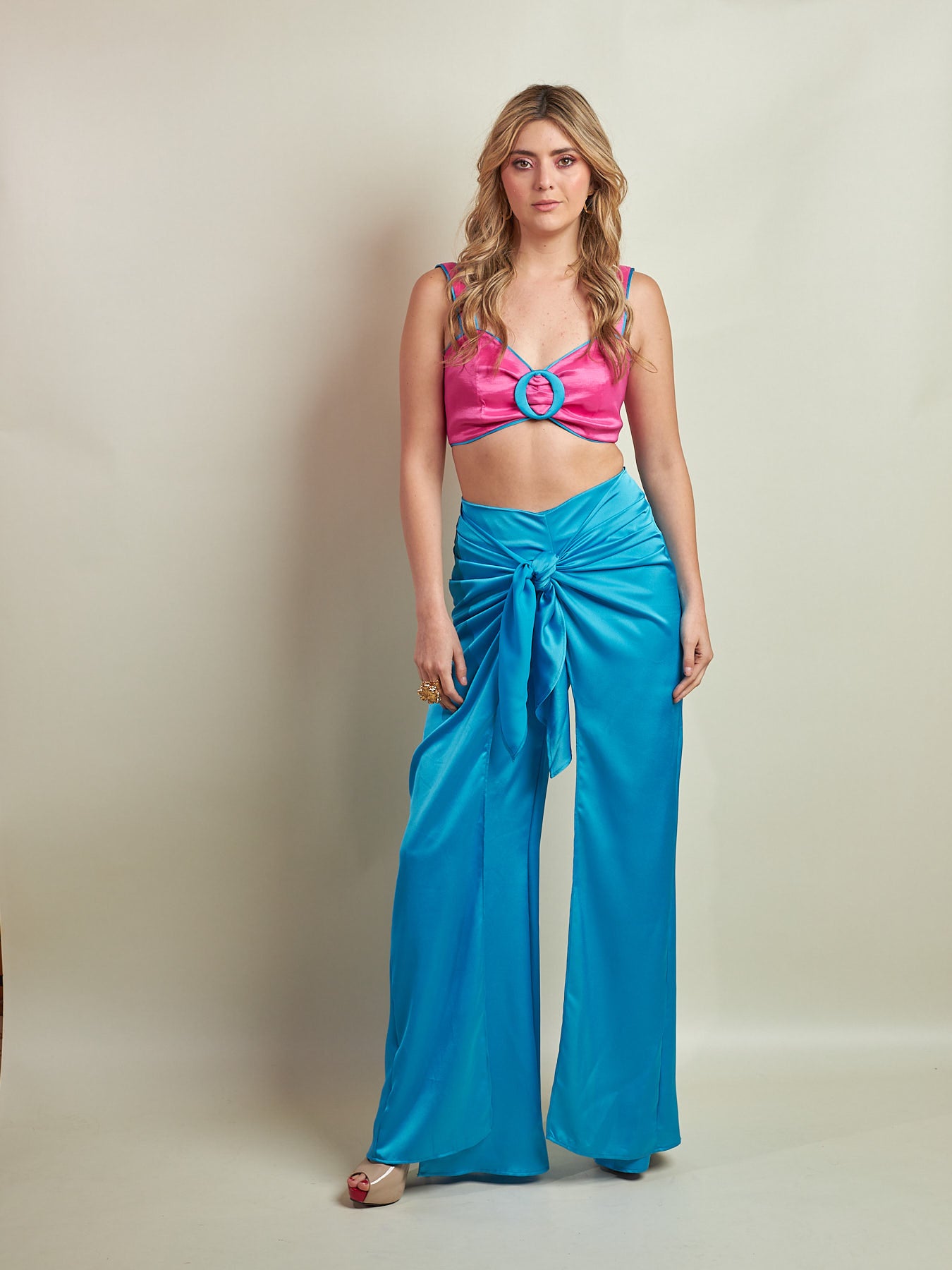 Pantalón Kans Turquesa