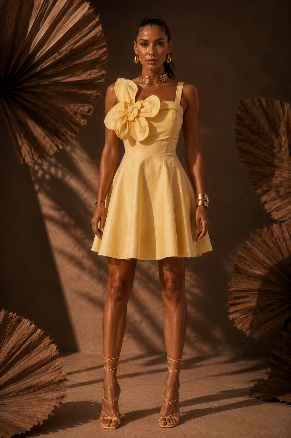 Vestido Chicala Amarillo