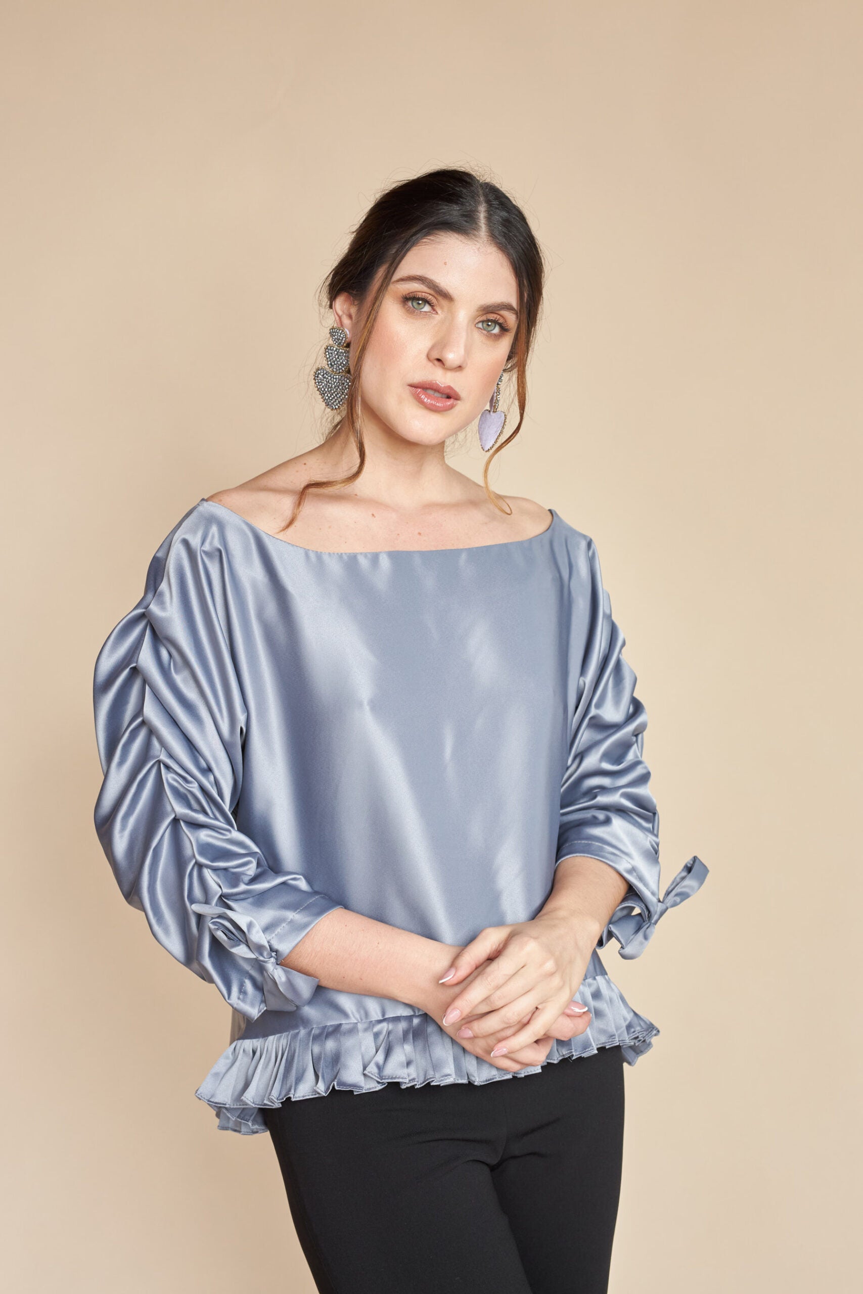 Blusa Kan Gris