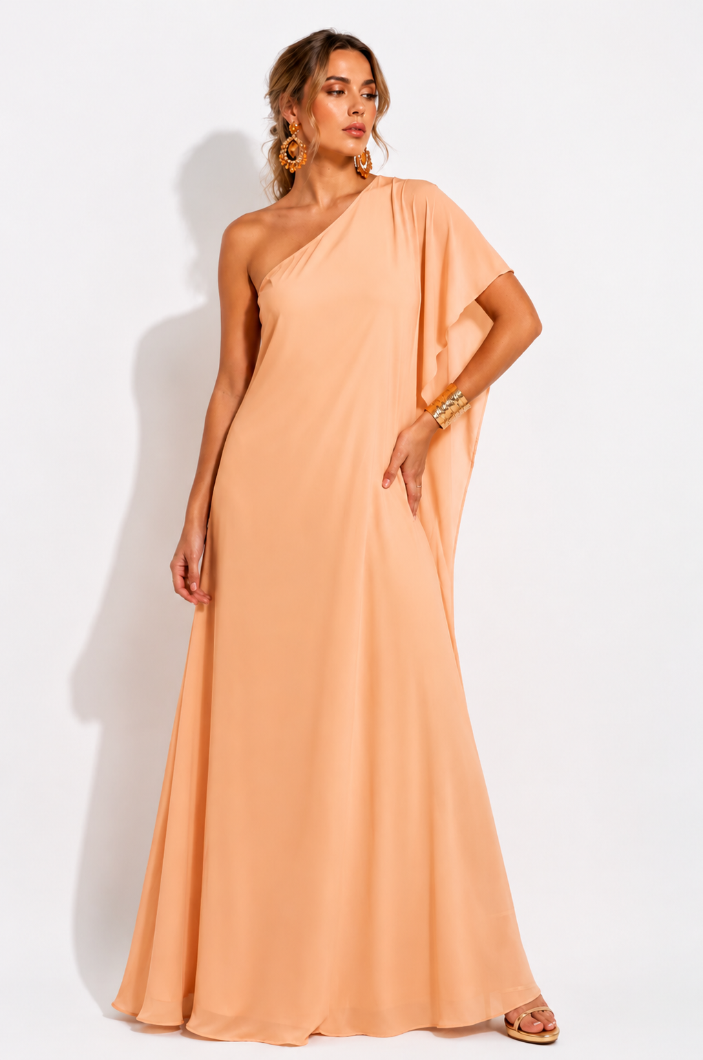 Vestido Arcoíris Naranja