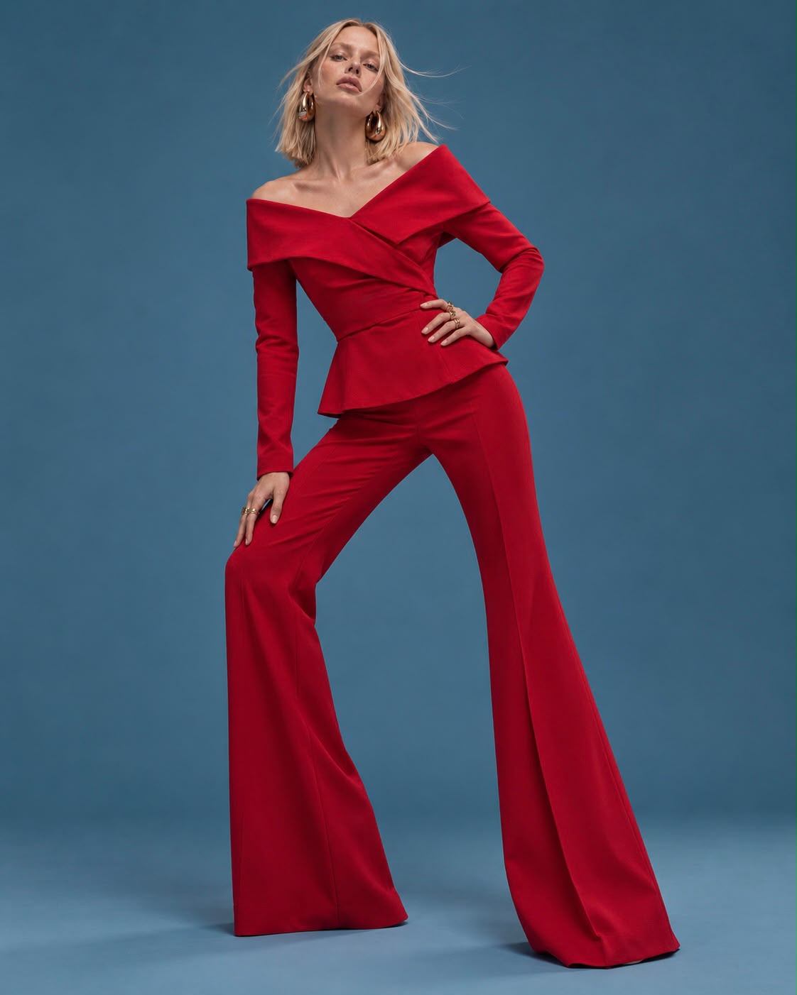 Blusa Anthone rojo