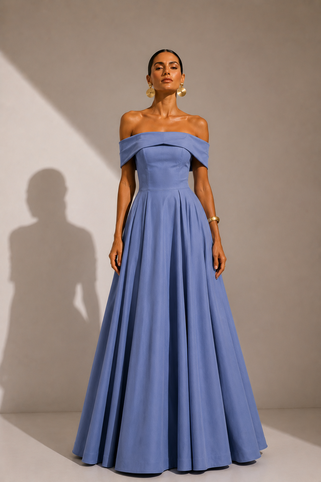 Vestido Topacio Celeste