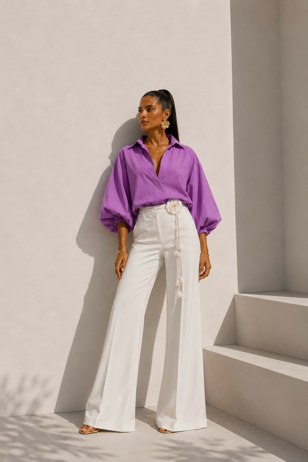 Blusa Popular Lila