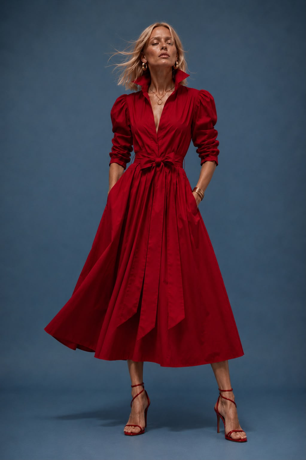 Vestido Miranda rojo