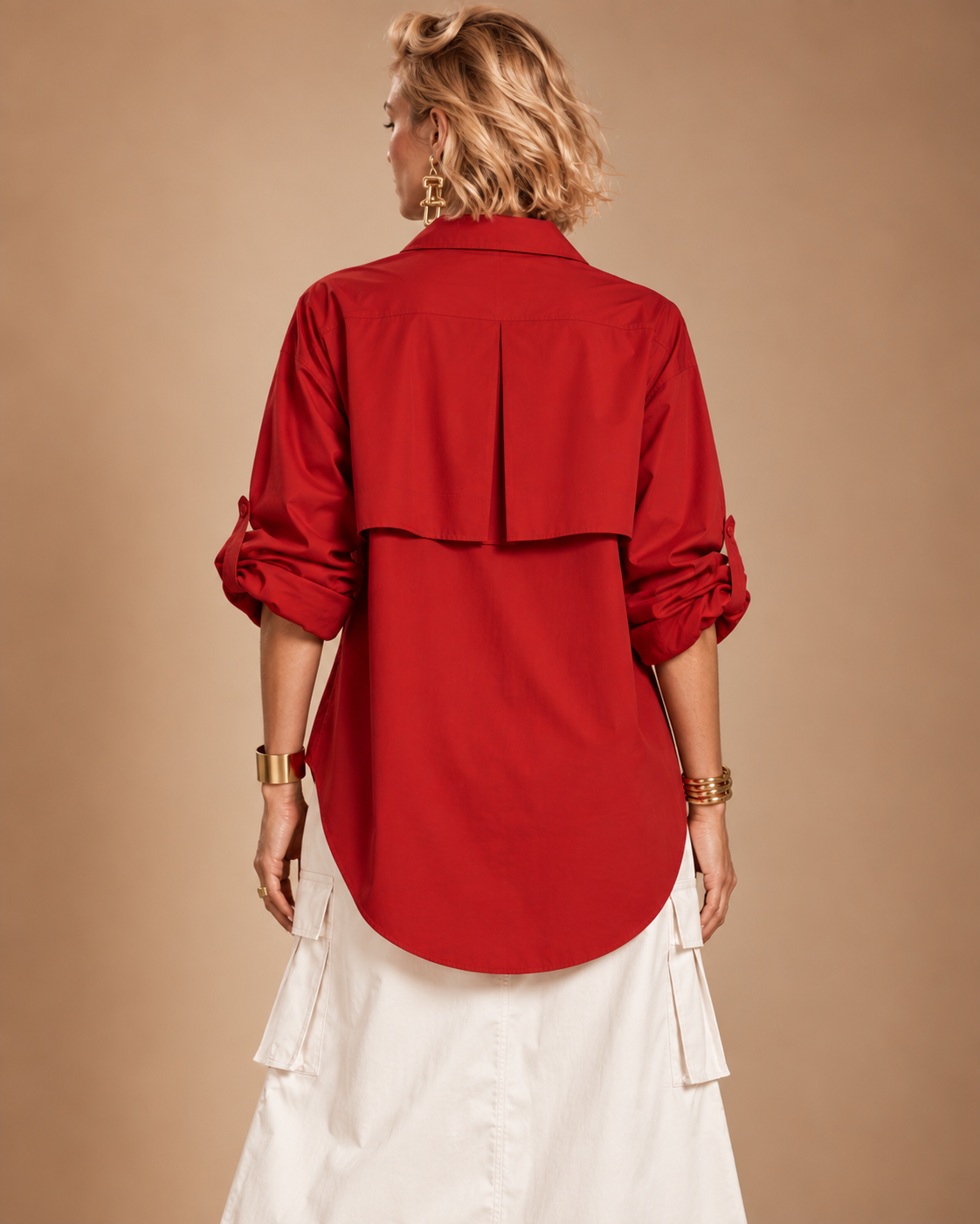Blusa Favorita roja