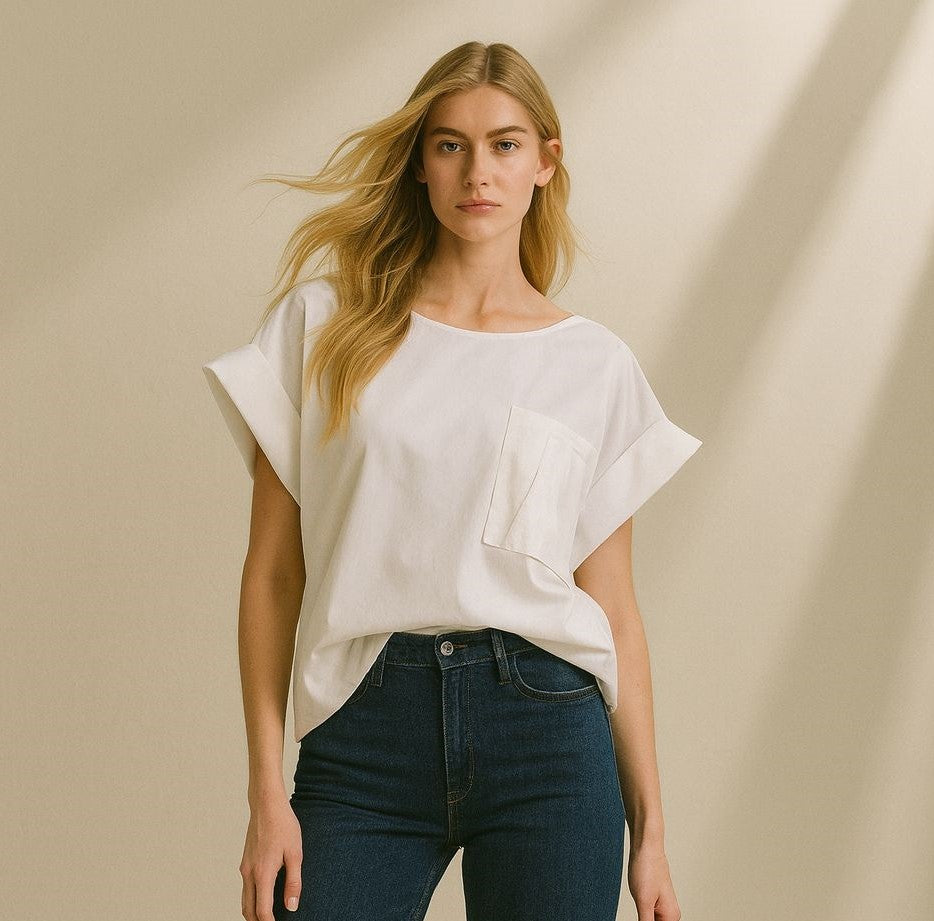 Blusa Felicidad Blanco U
