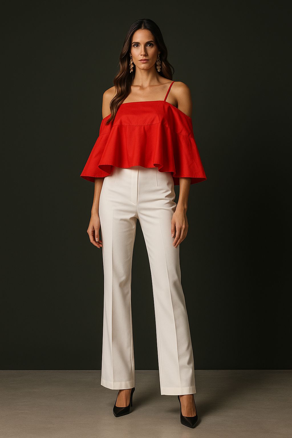 Blusa Fontana Rojo