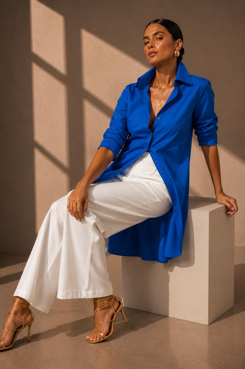 Blusa Aycandi Azul