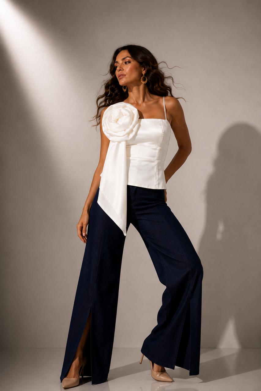 Blusa Eucas Blanca