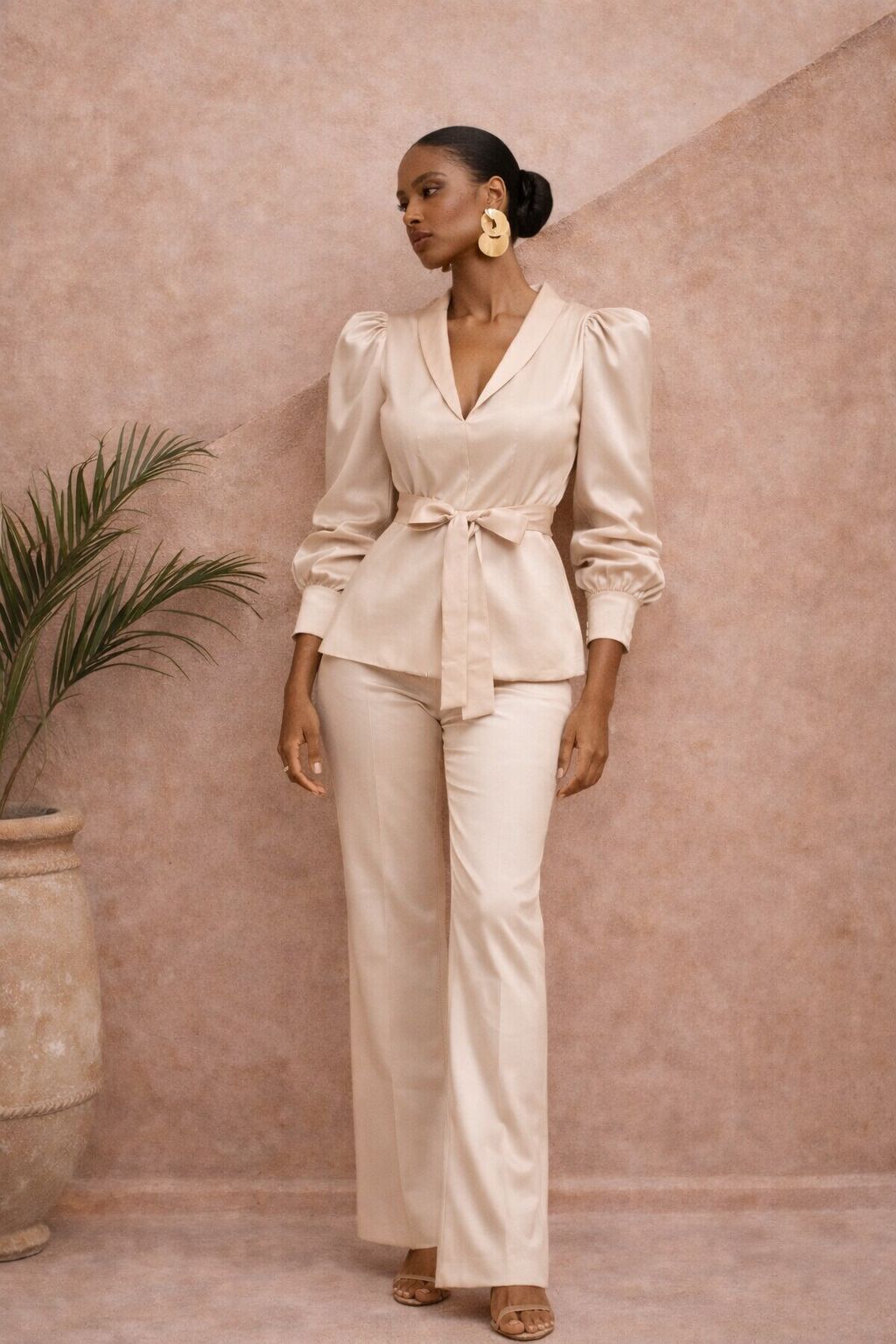 Pantalón Letti Beige
