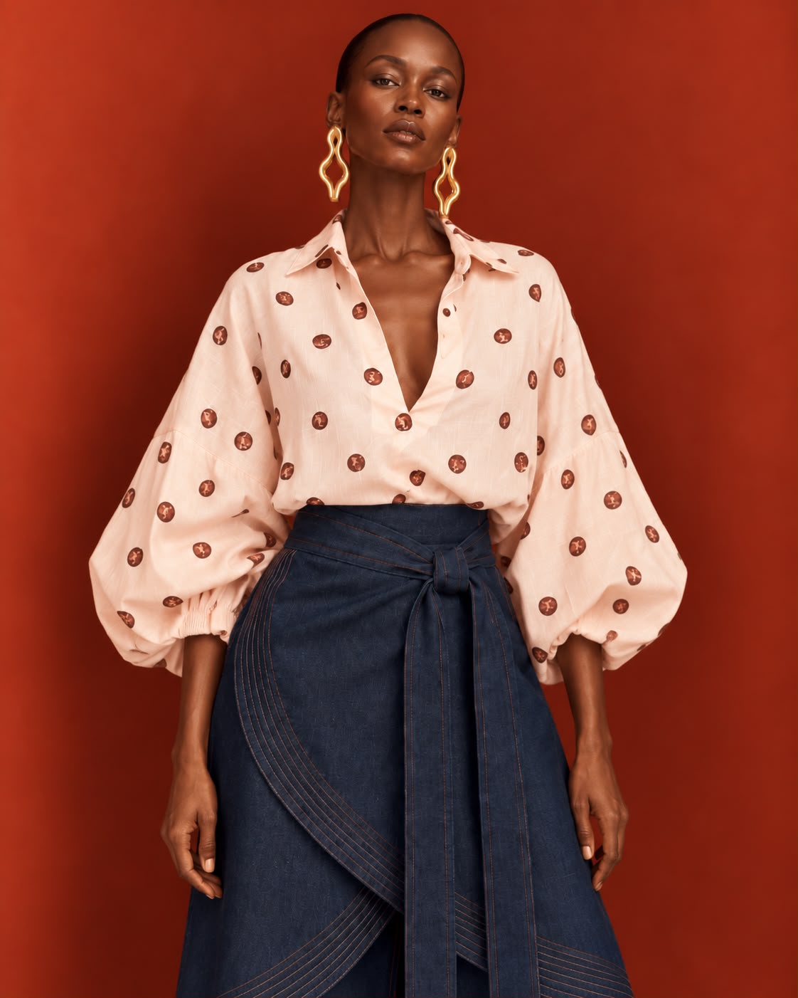 Blusa Popular Coffee Beans