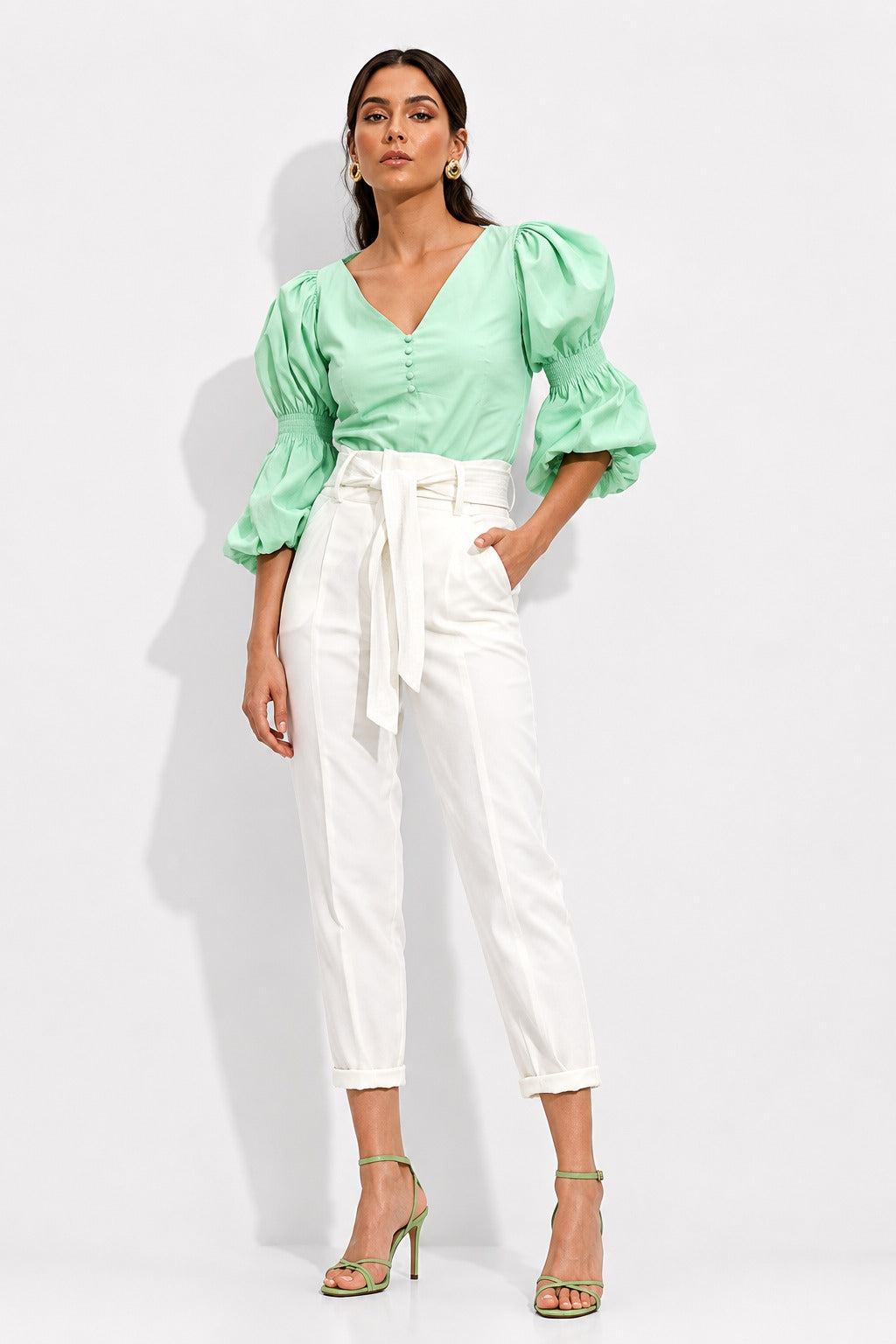 Blusa Vico Verde Menta