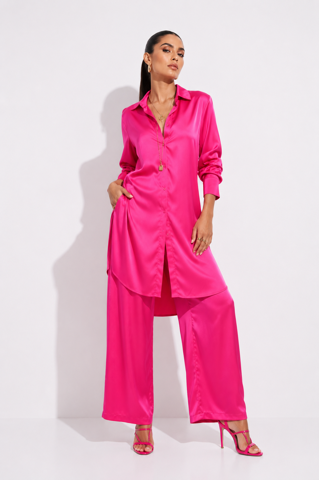 Blusa Aycandi Fucsia