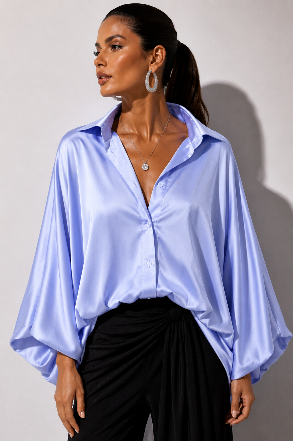 Blusa Cardenas baby blue