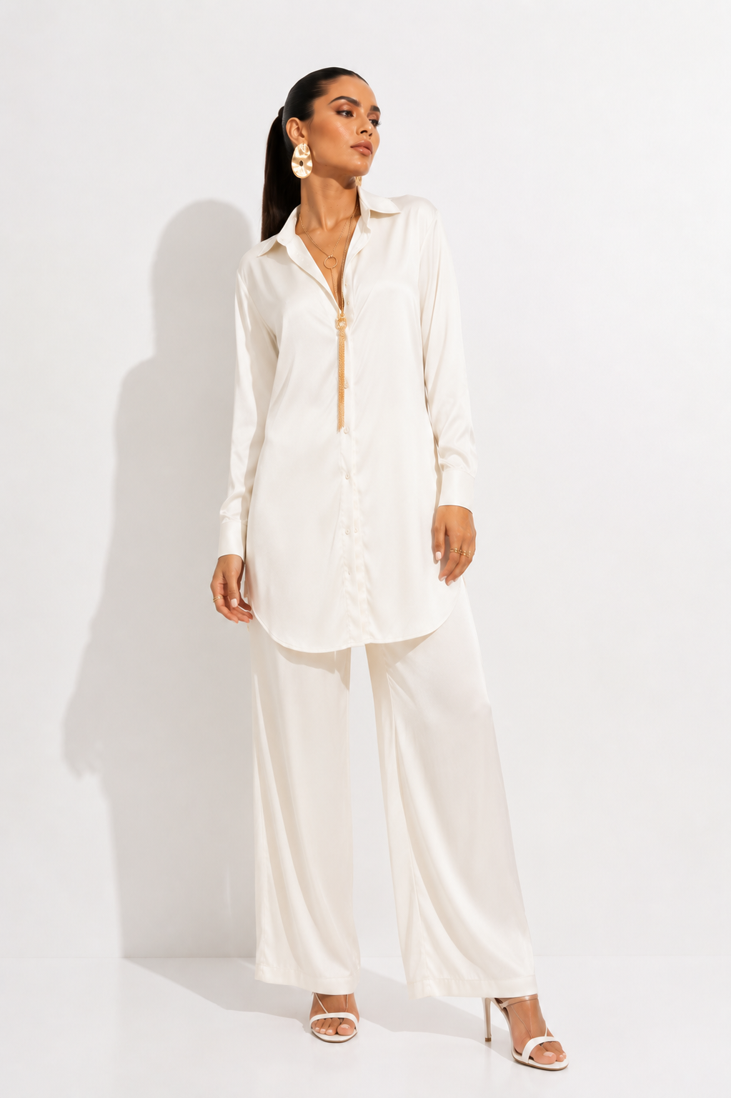 Blusa Aycandi Marfil