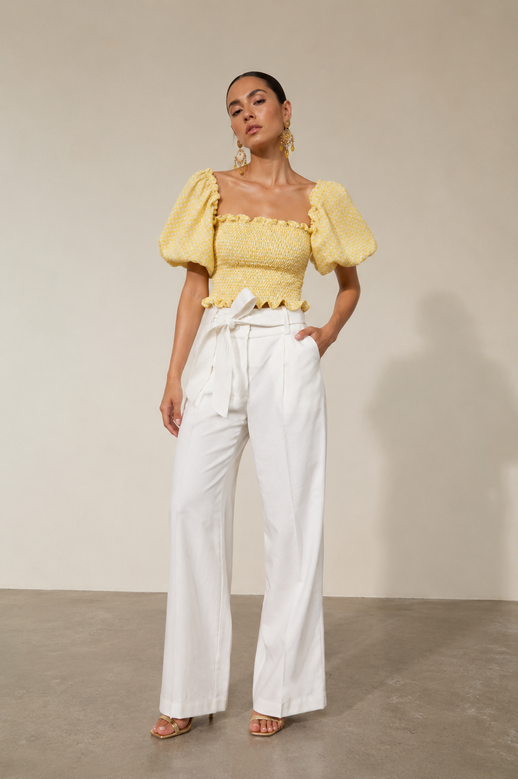 Blusa Baudo Amarillo