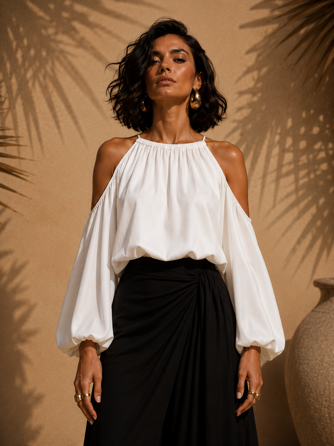 Blusa Bingo blanco