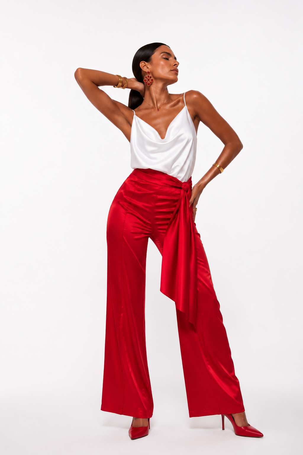 Pantalón Girón Rojo