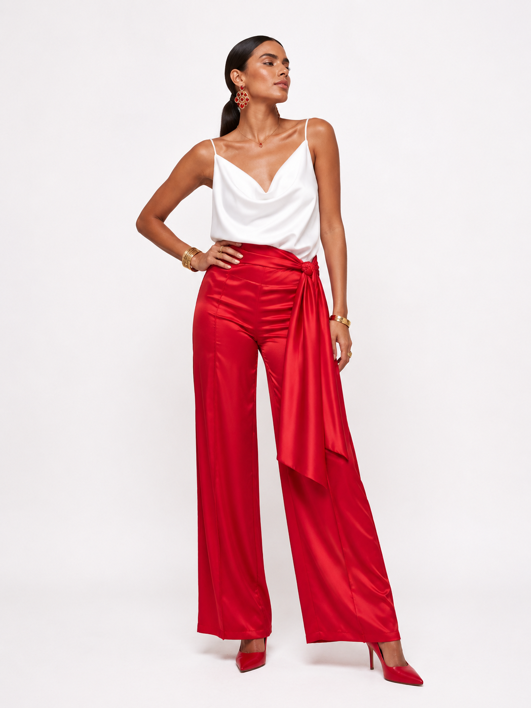 Pantalón Girón Rojo