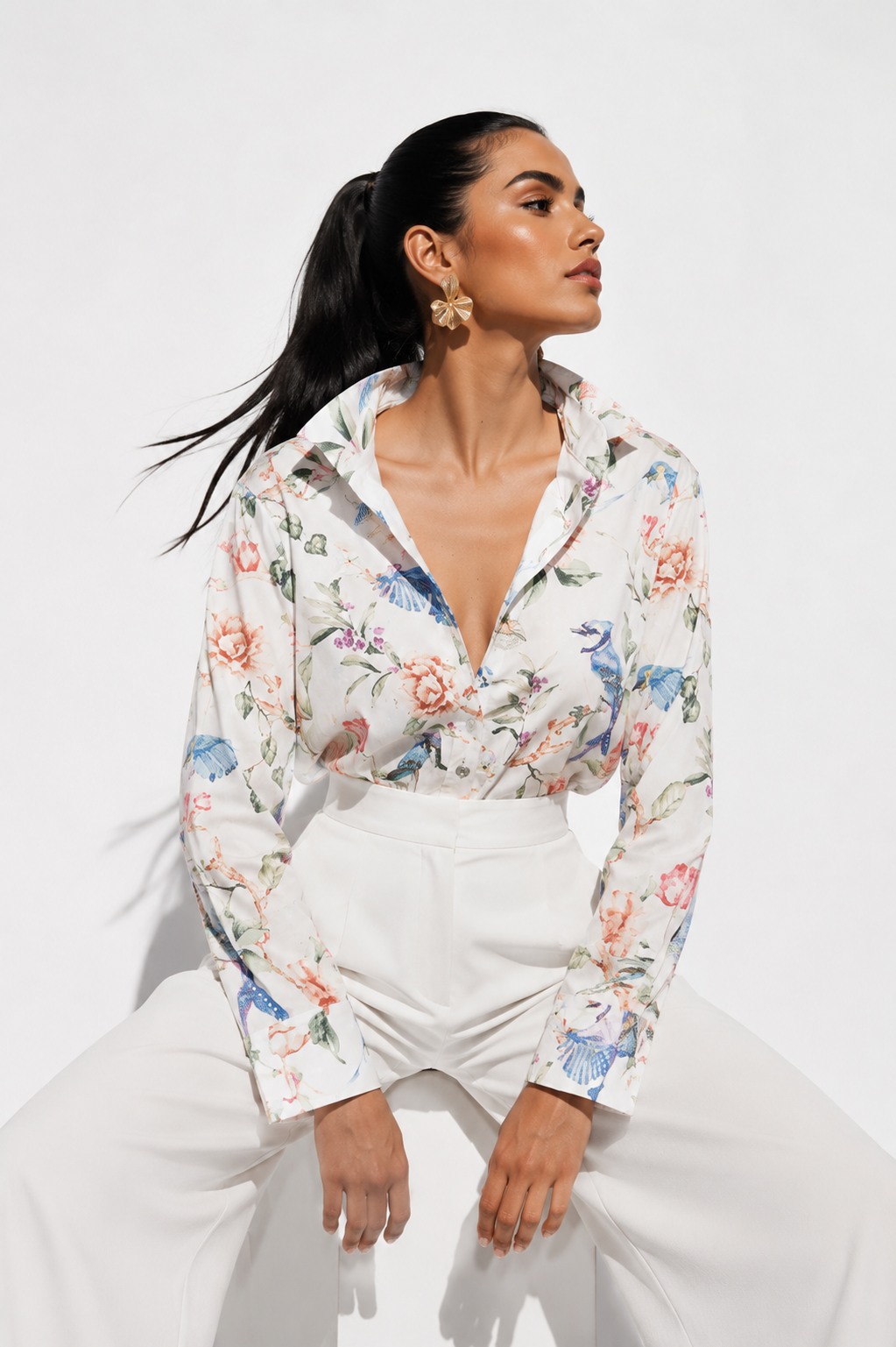 Blusa Cerrejon Pajaros Mix