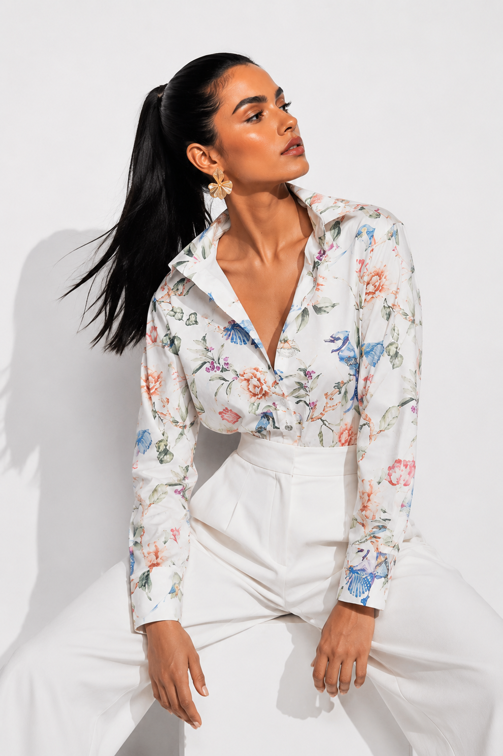 Blusa Cerrejon Pajaros Mix