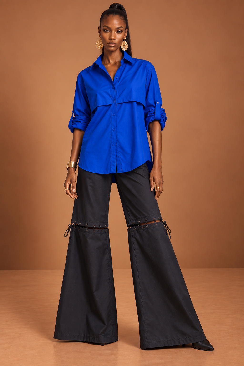Blusa Favorita azul