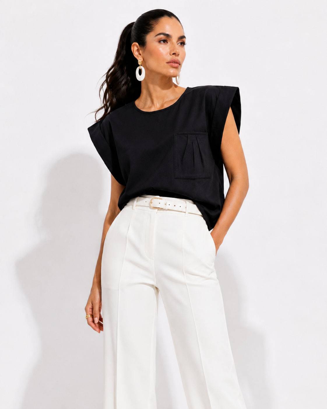 Blusa Felicidad negro