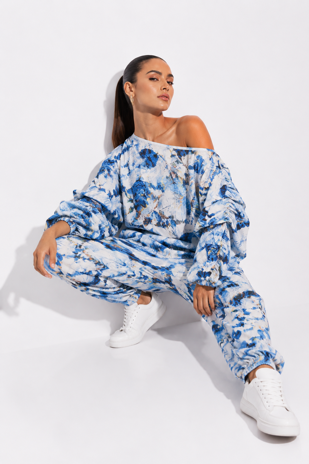 Pantalon Minerva Plumas Azul
