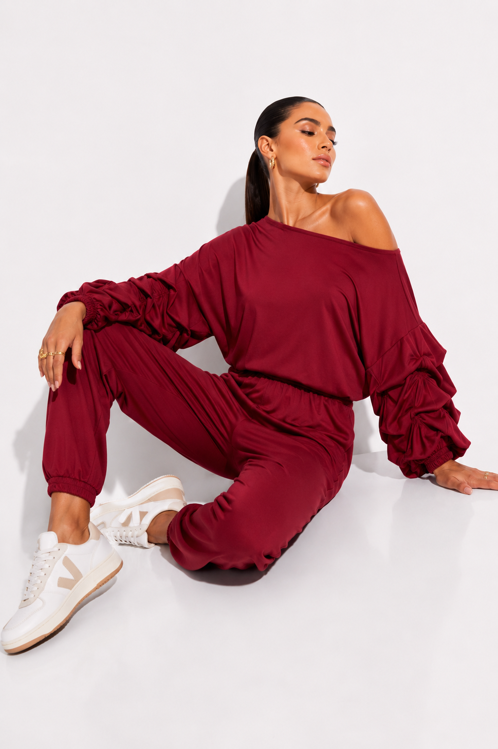 Blusa Kiara Vinotinto