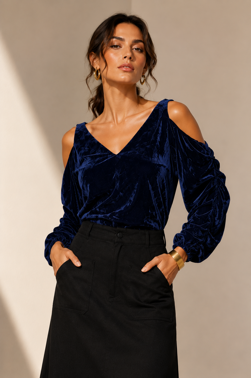 Blusa Milly Azul Rey
