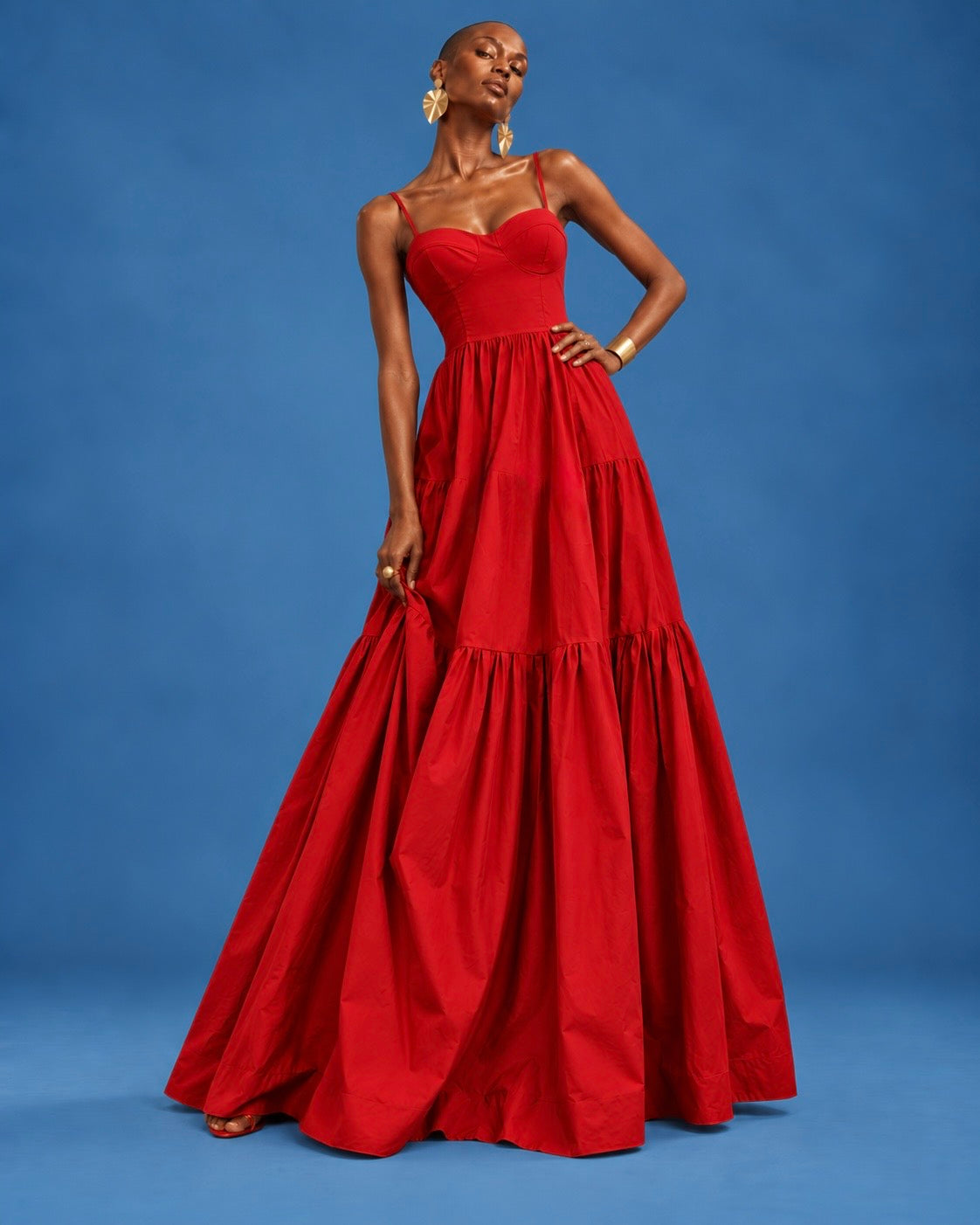 Vestido Pijao rojo