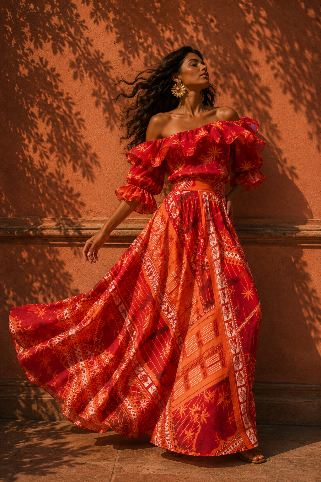 Blusa Salamina Palmeras Salento