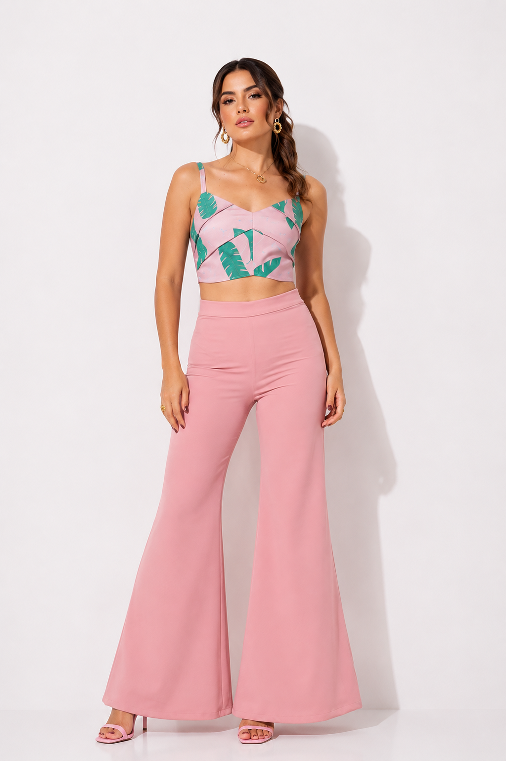Top Zoraida Delfines Rosados
