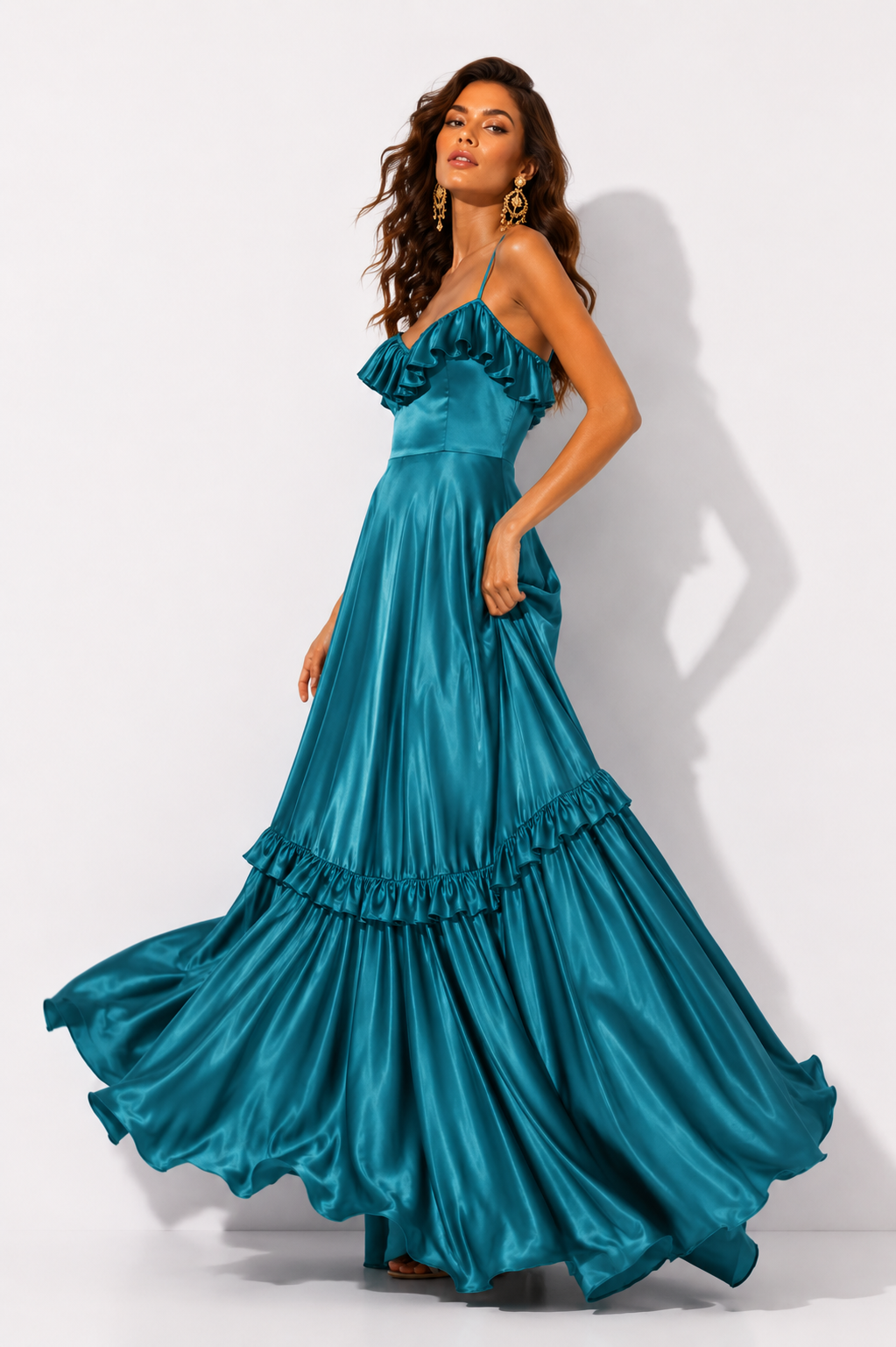 Vestido Pascal verde jade