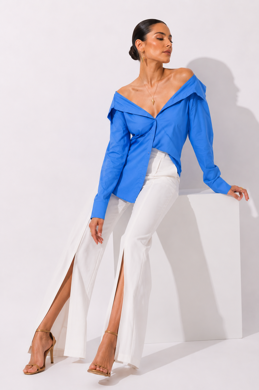 Blusa Rosalba Azul