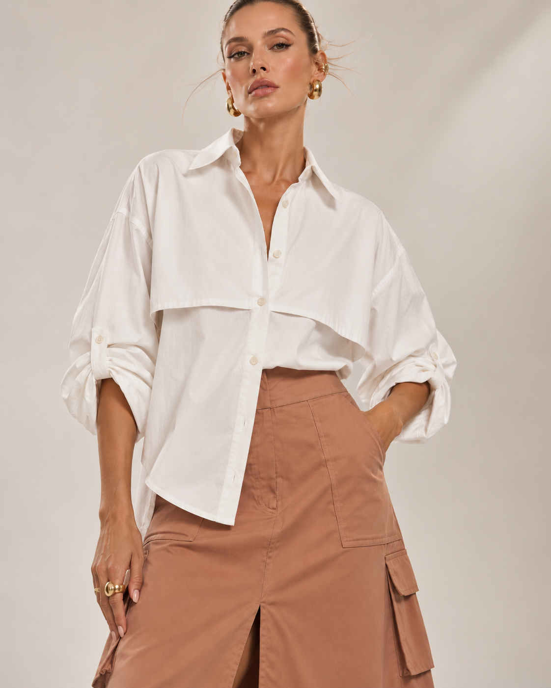 Blusa Favorita blanco