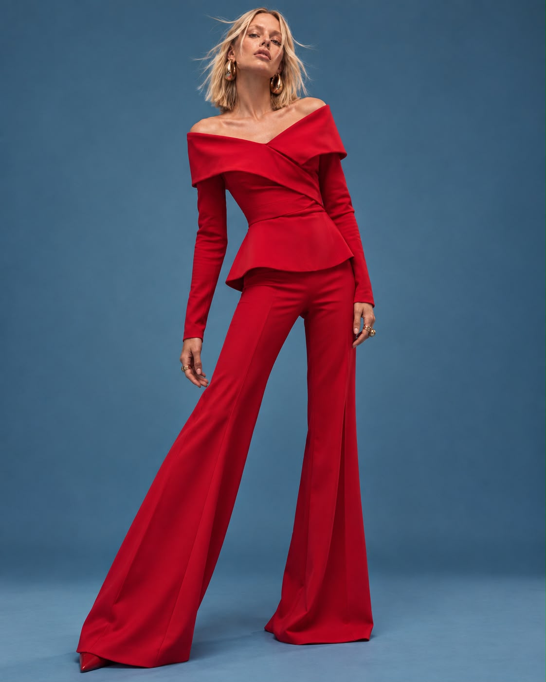 Blusa Anthone rojo