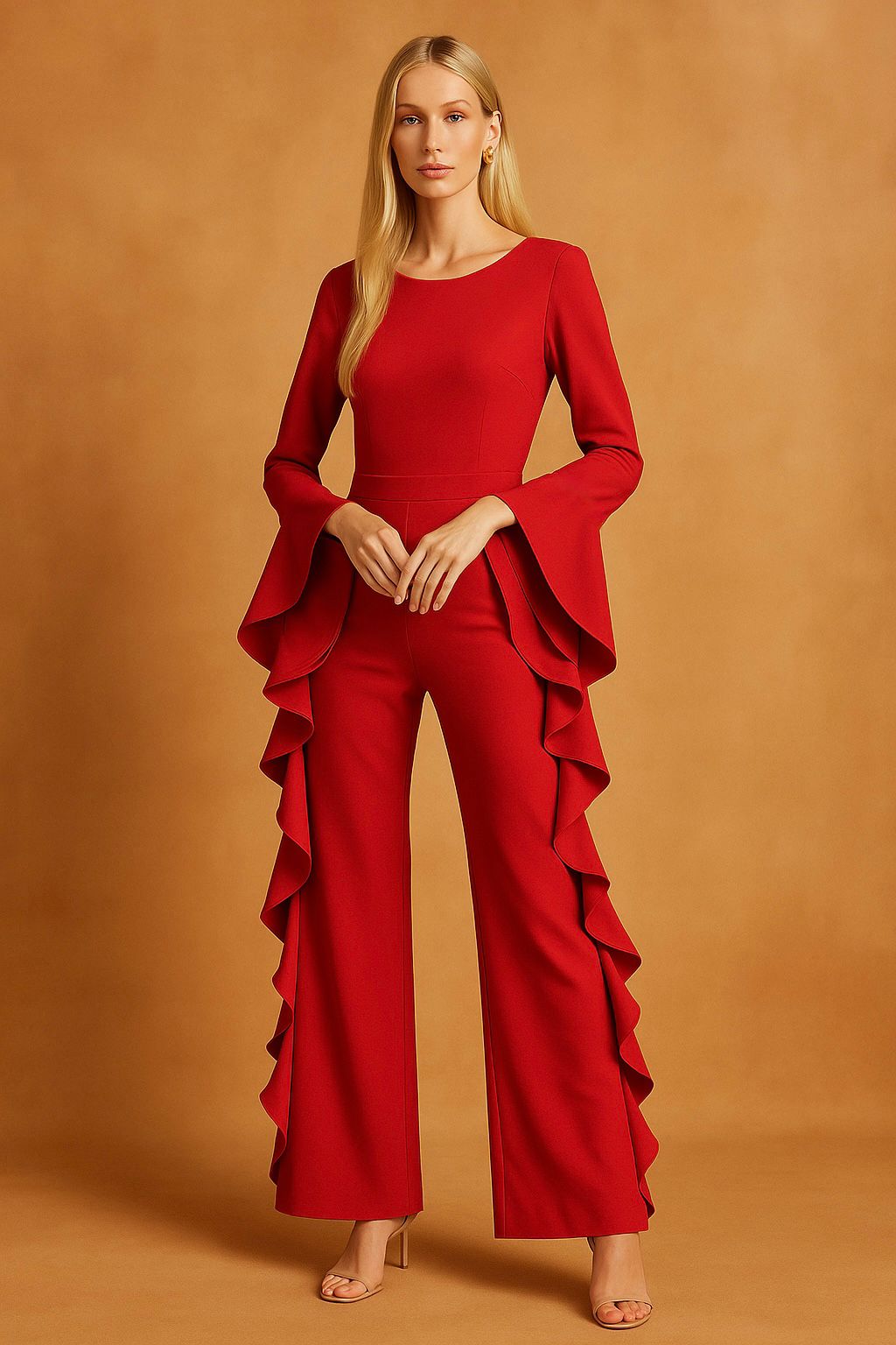 Enterizo Miryna Rojo
