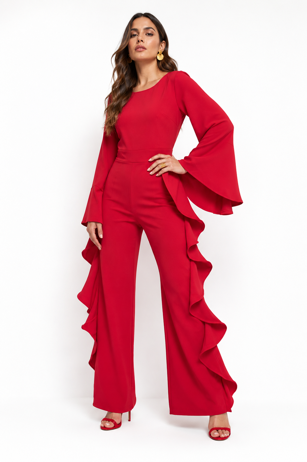 Enterizo Miryna Rojo