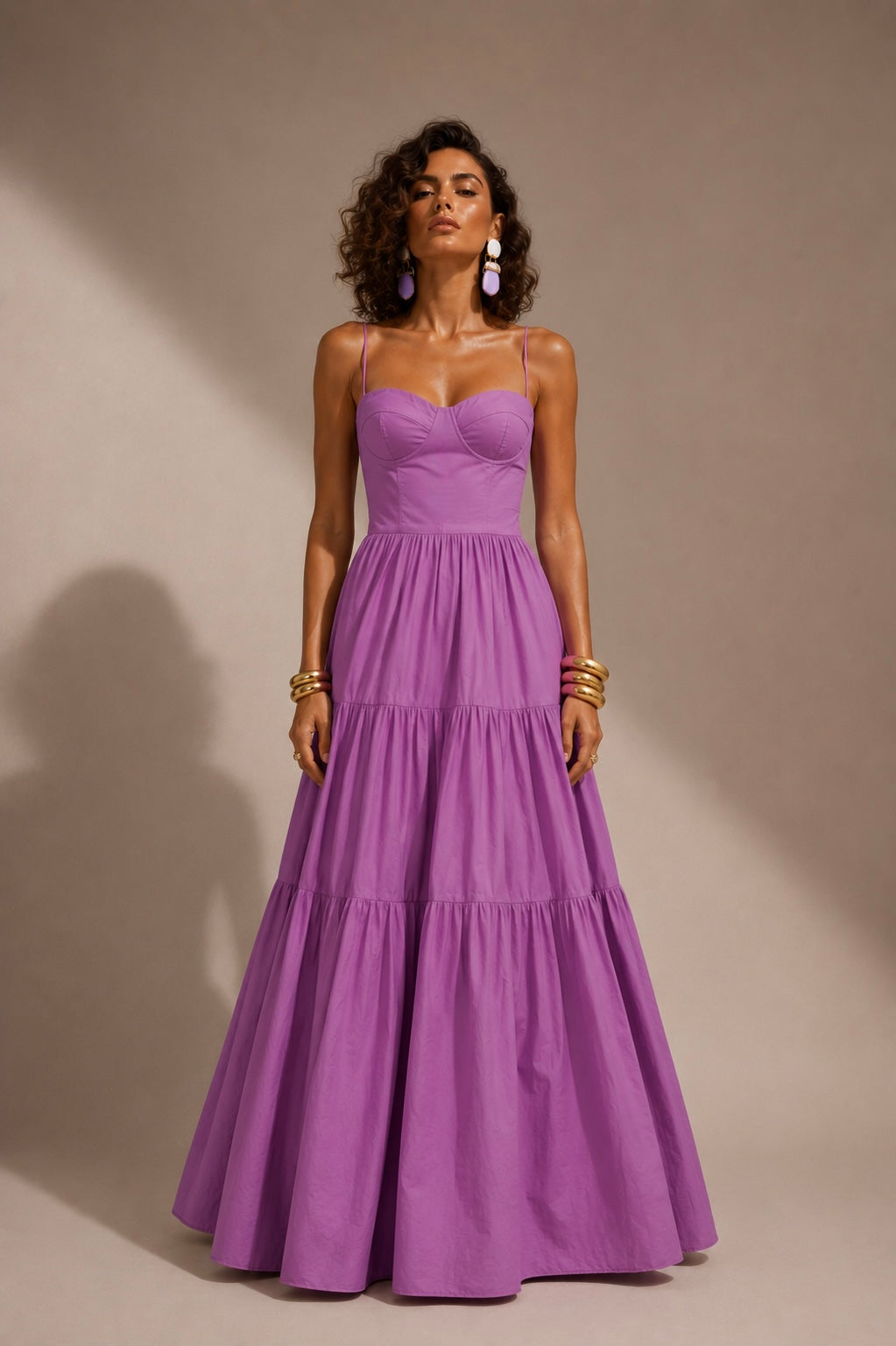 Vestido Pijao lila