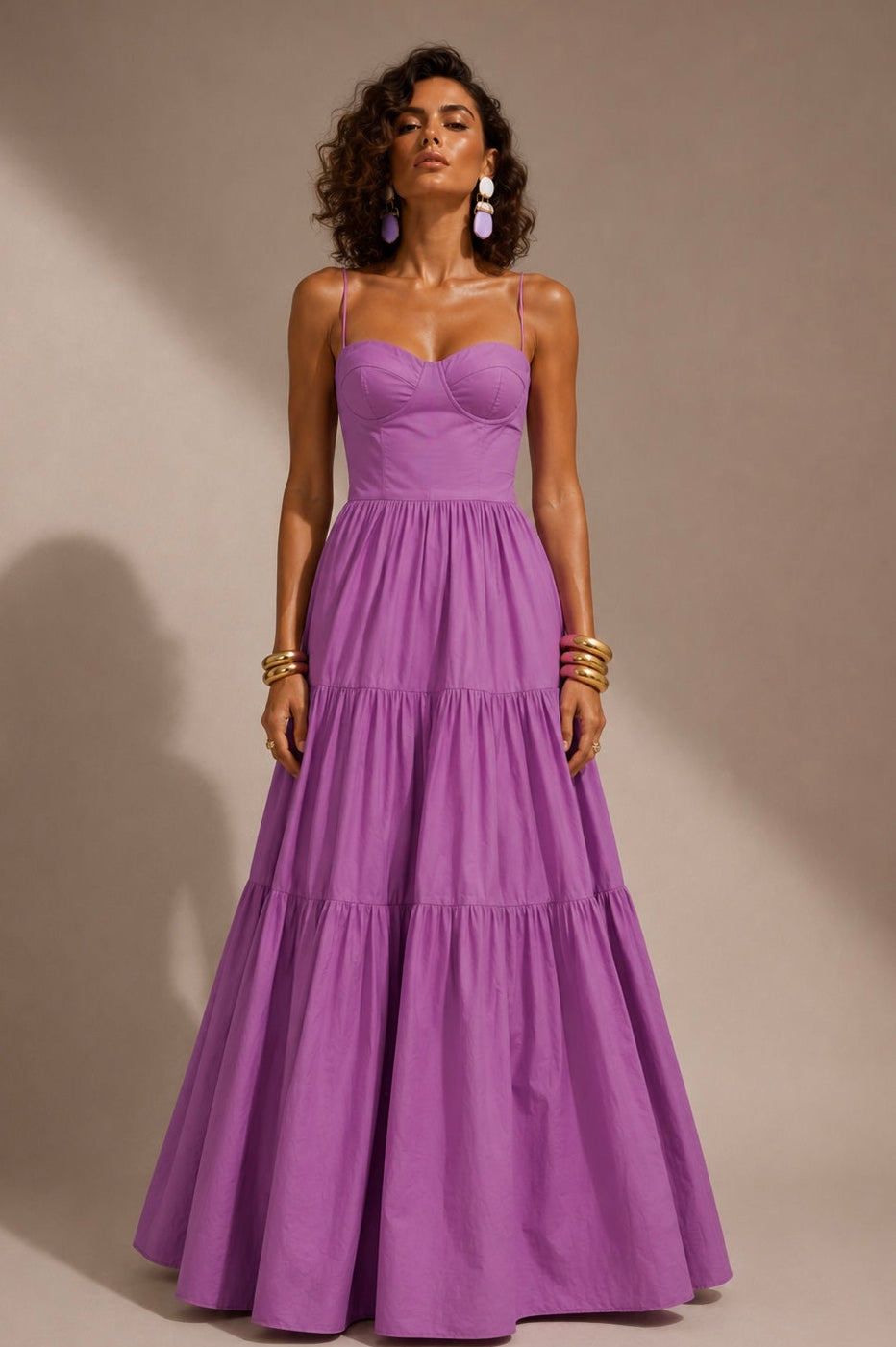 Vestido Pijao lila