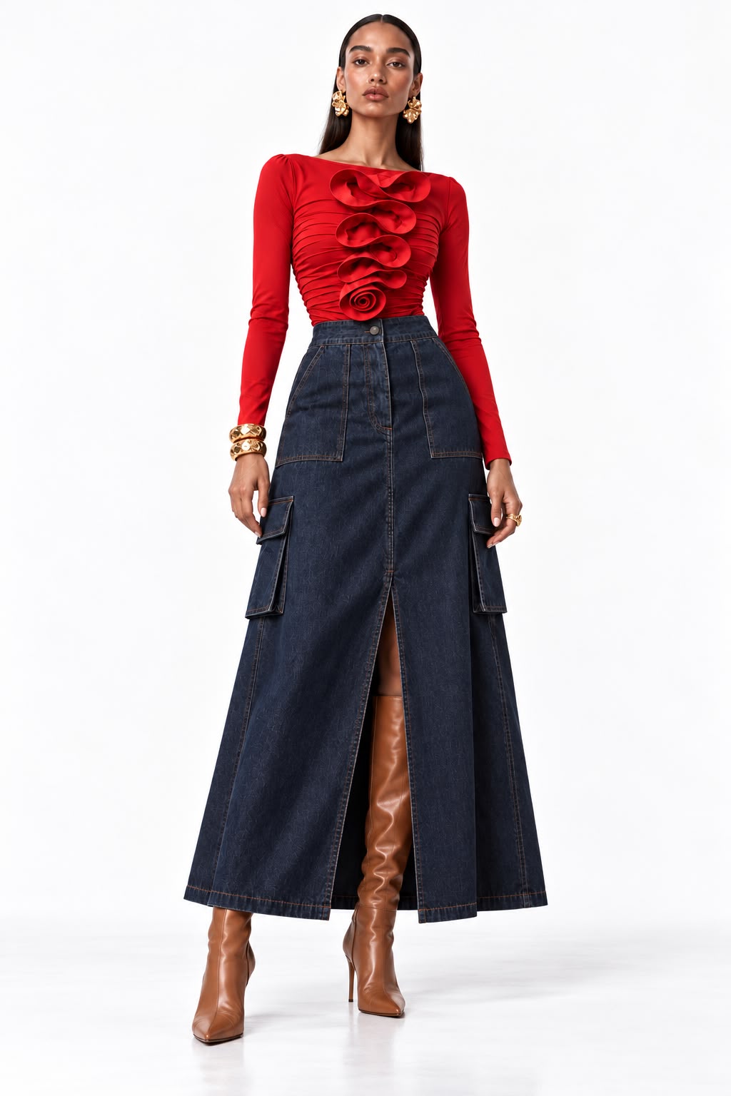 Falda Tatama Jean