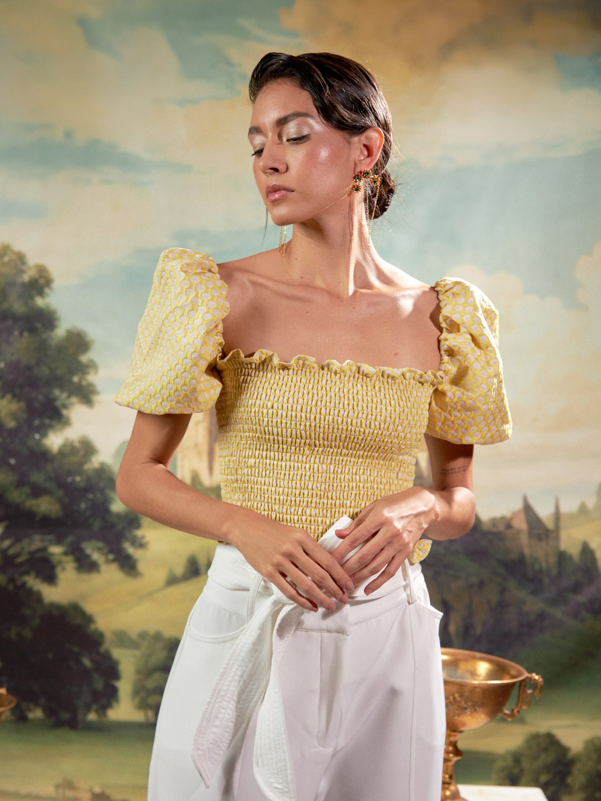 Blusa Baudo Amarillo