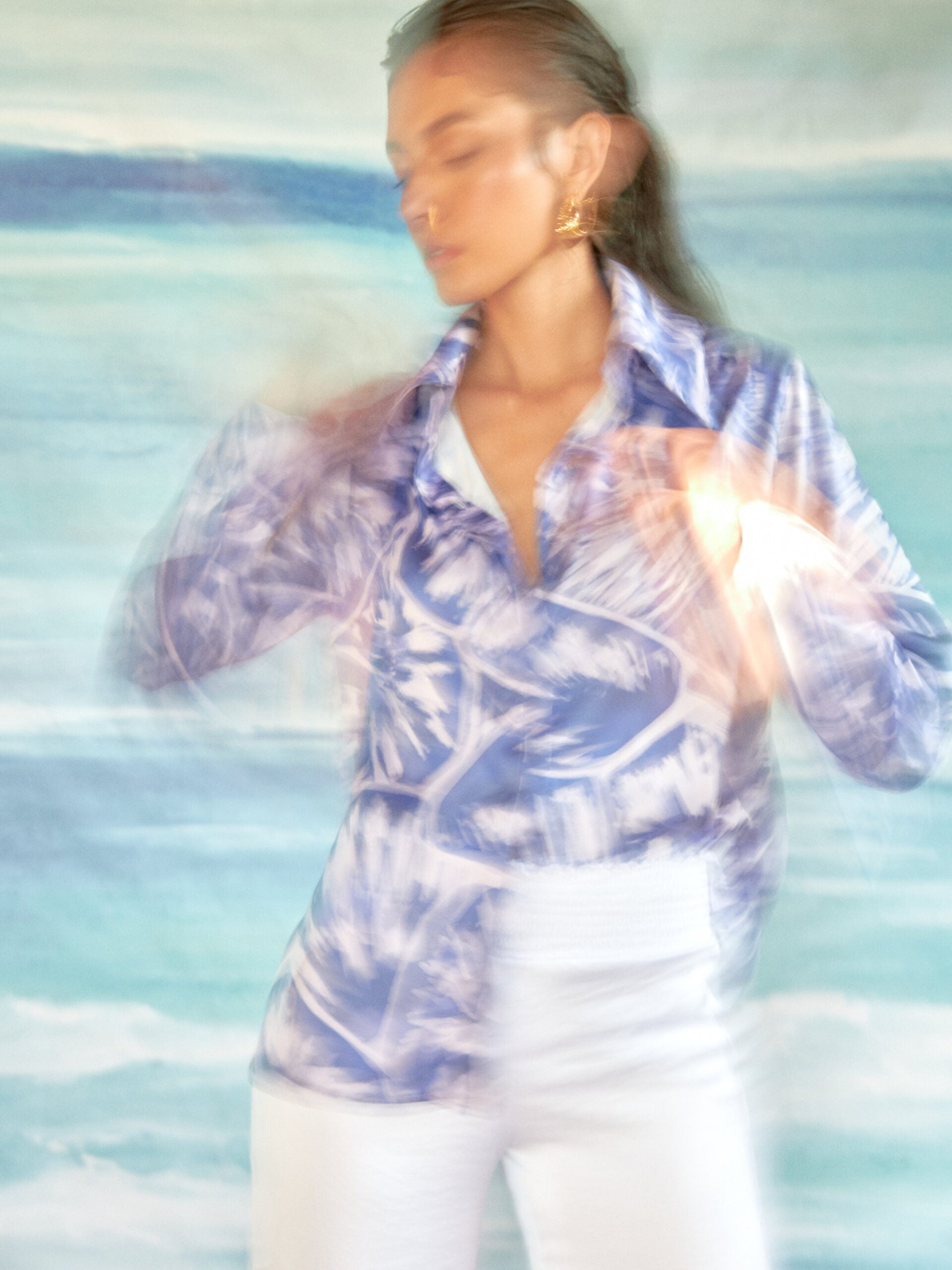 Blusa Klasik Tortuga Carey Azul