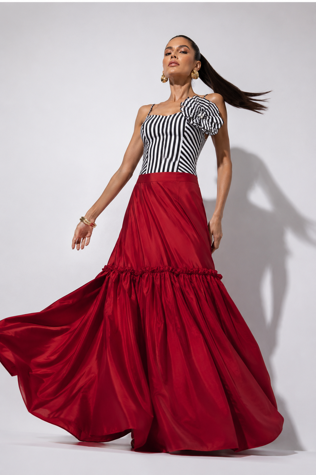 Falda Princee Rojo