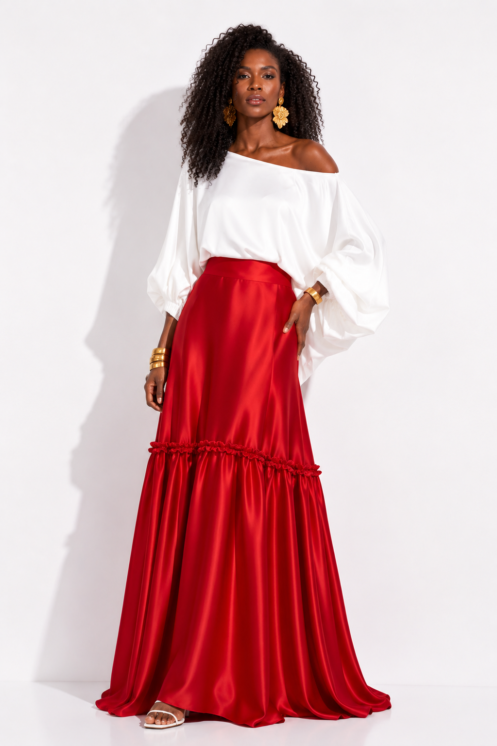 Falda Princee Rojo