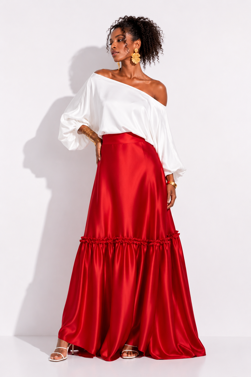 Falda Princee Rojo