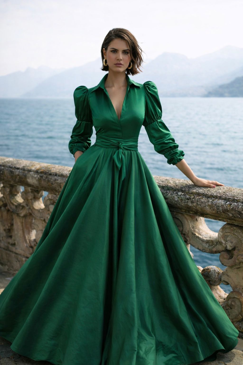 Vestido Kharolina Verde