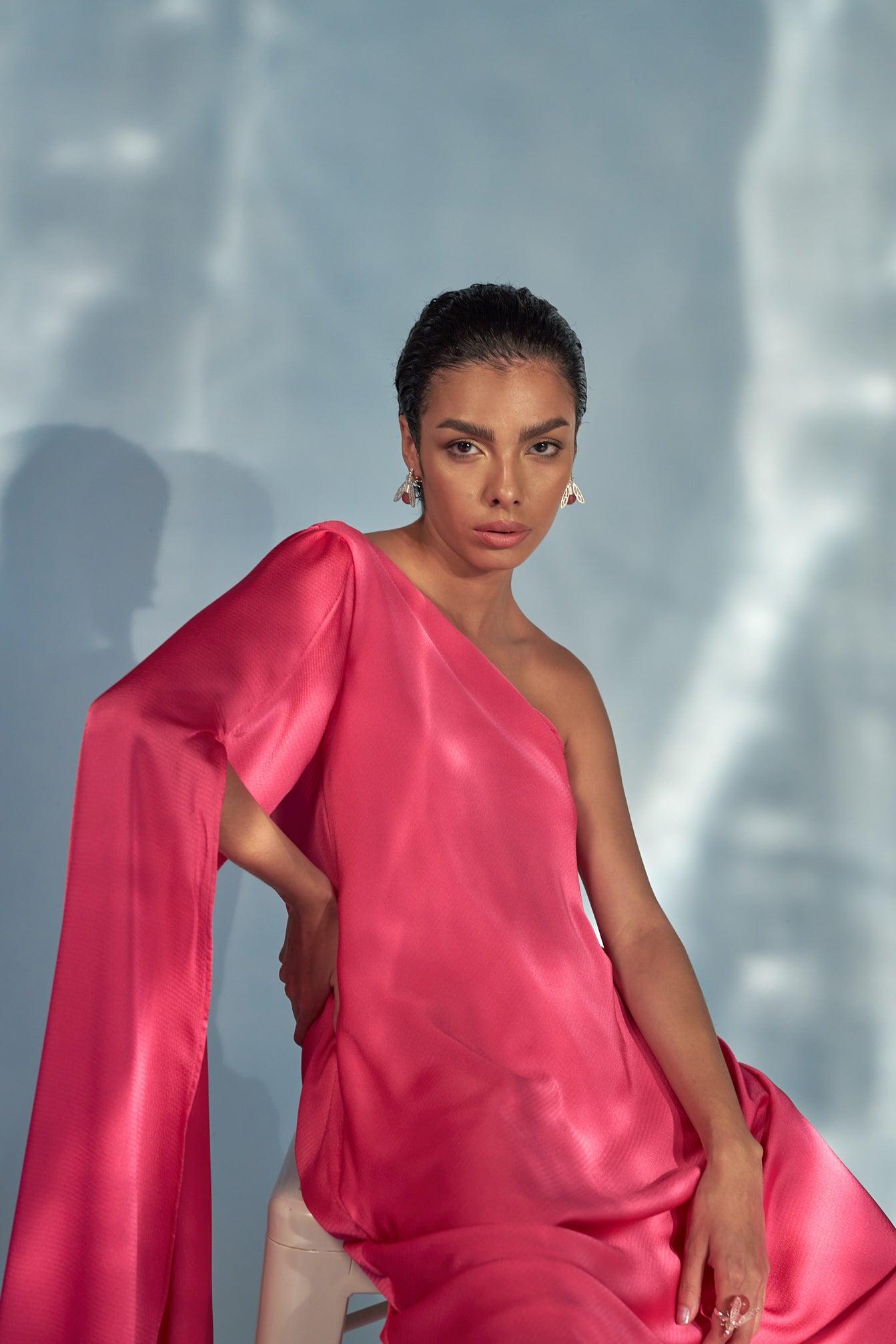 Vestido Sinai Fucsia