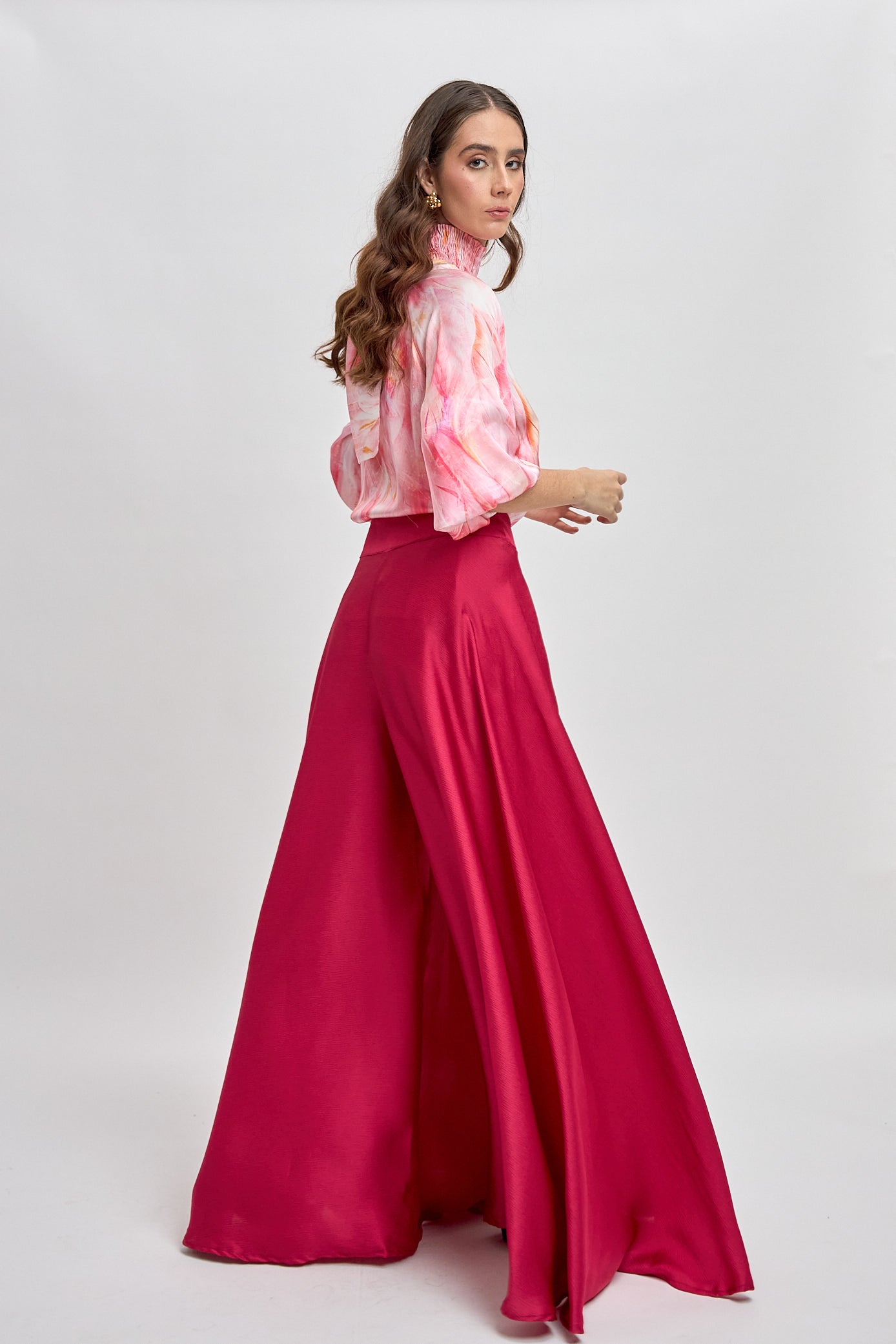 Blusa Brestel Plumas Salmon